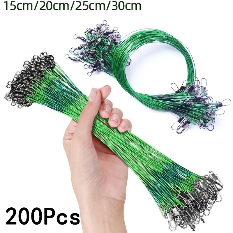 Super Strong Tensile Force Anti Bite Steel Fishing Line Steel Wire