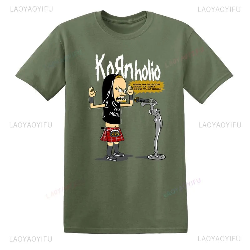 New Kornholio Fun Men's and Women's T-shirts Party Jokes Gift