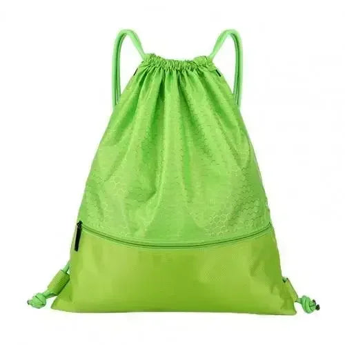 Sport 5 Color Drawstring Pocket Simple Backpack