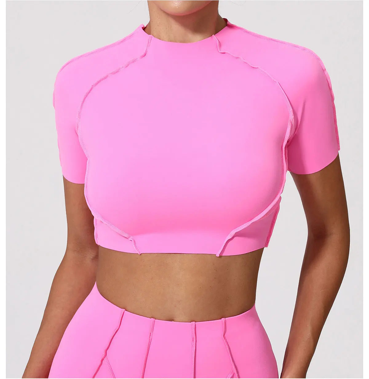 Sports T-shirt Women Fitness Top Short Sleeves Yoga Dance