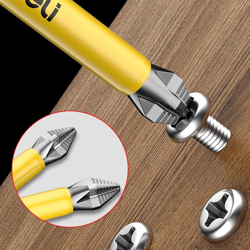 5/6Pcs Magnetic Screwdriver Bits Non-slip Shockproof