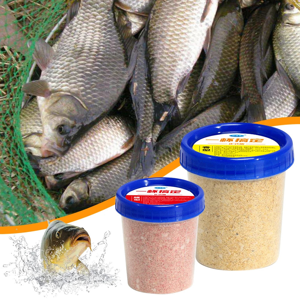 Comprehensive Fishing Bait Carp Grass Carp Crucian Efficient Attraction Stir Powdery Lure Fishing Attractant Fishing Powder Bait