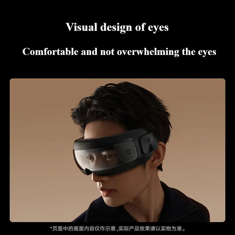 Xiaomi Mijia Smart Eye Massager Hot compress Zone Massage Visual Folding Massage Glasses Custom Eye Health Work With Mi Home APP