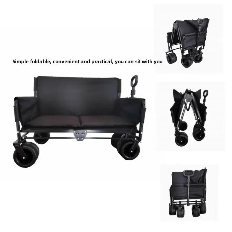 Hot SalesFolding Wagon Folding Sofa With Brakes Multiple Use