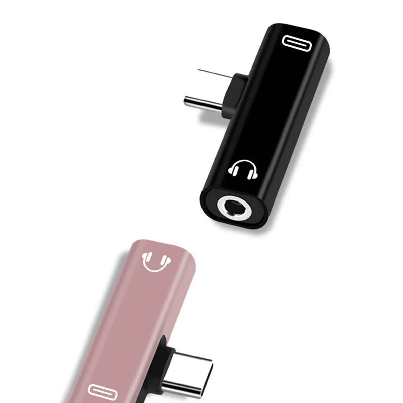 USB C To 3.5mm Headphone Jack Adapter Listening