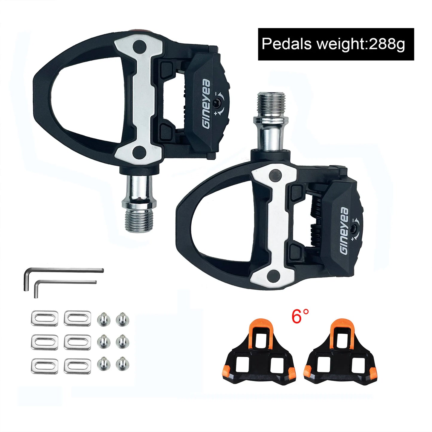 Gineyea Racefiets Clippedalen, Clipless Race MTB Fietspedalen