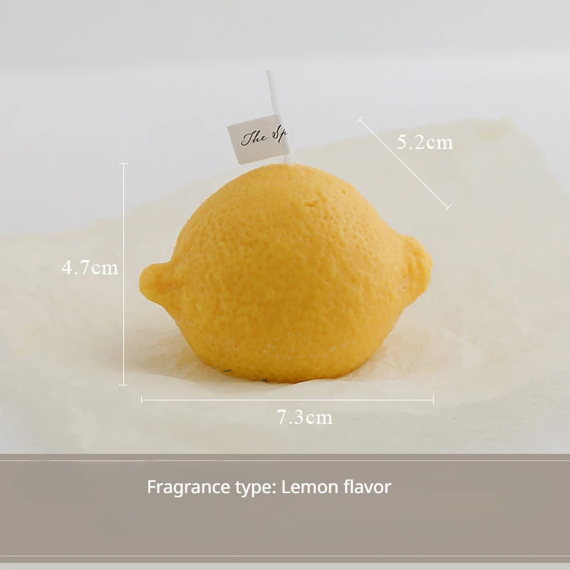 INS Decorative Fragrance Gift Lemon Candle