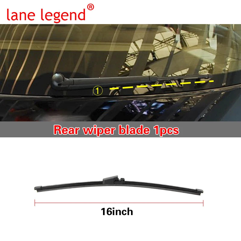 Ruitenwisserbladen voor Volkswagen VW Touran 2003 2004 2005 2006 Voorruit Voorruit 28"+28"+16"