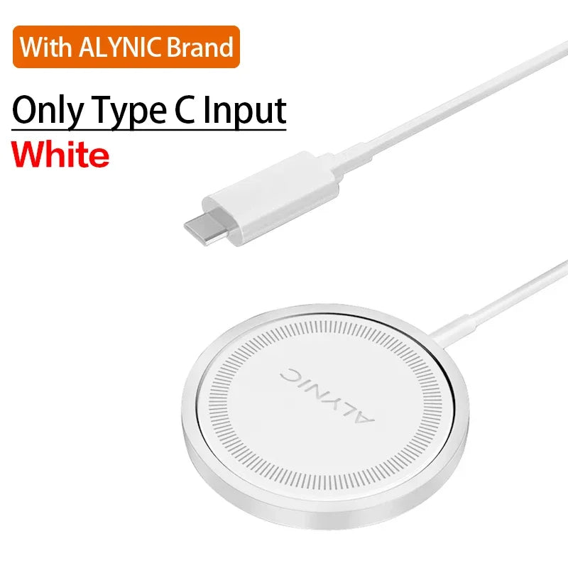 30W magnetische draadloze oplader PD Type C USB