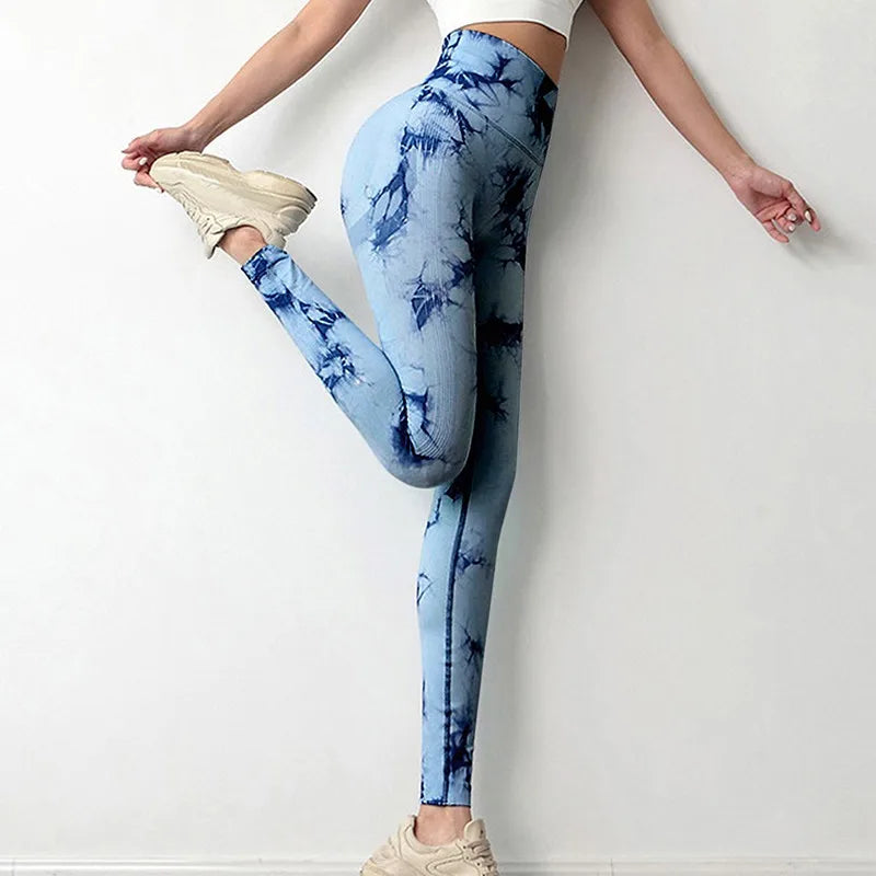 Sexy dames gym yoga leggings hoge taille push-up legging