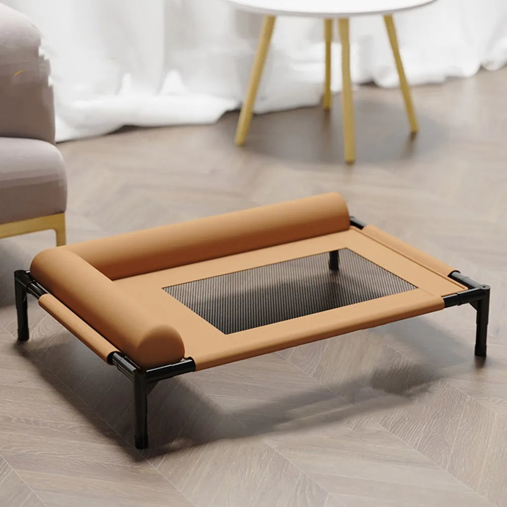 Washable Mesh Elevated Dog Beds Removable Breathable