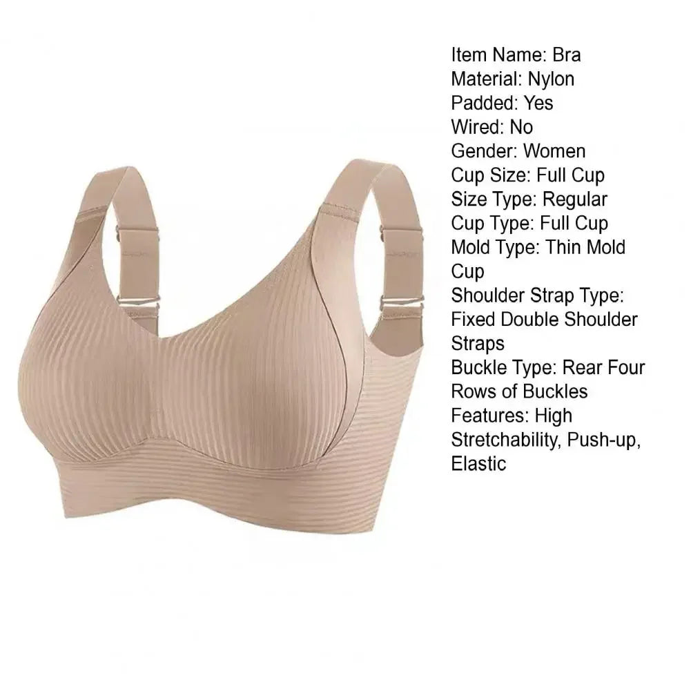 Wire-free Bra Wireless Push-up Bra with Natural Lift
