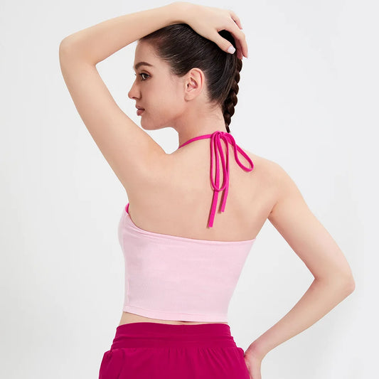 Sports Vest for Women with Chest Cushion,