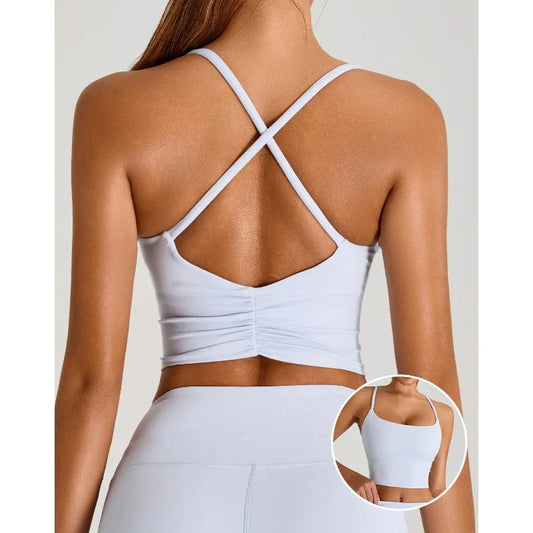 New Sports Underwear Female Cross Back Undershirt