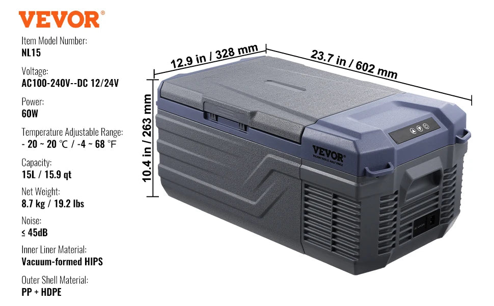 SucceBuy 8L to 75L Car Refrigerator