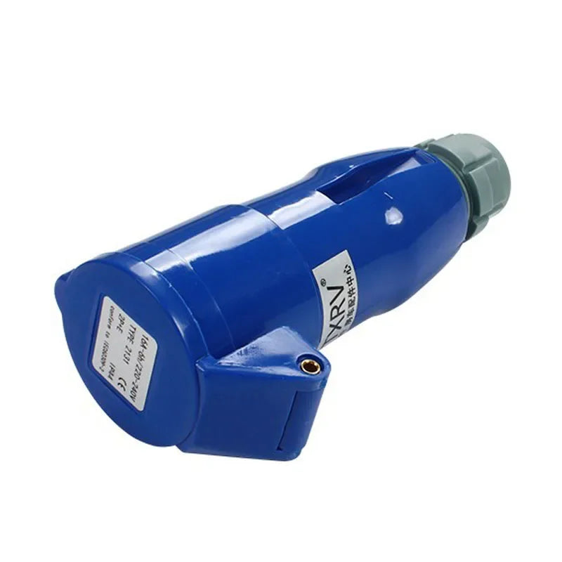 1Pc 220V-250V 16A RV External Electrical Socket With Cover
