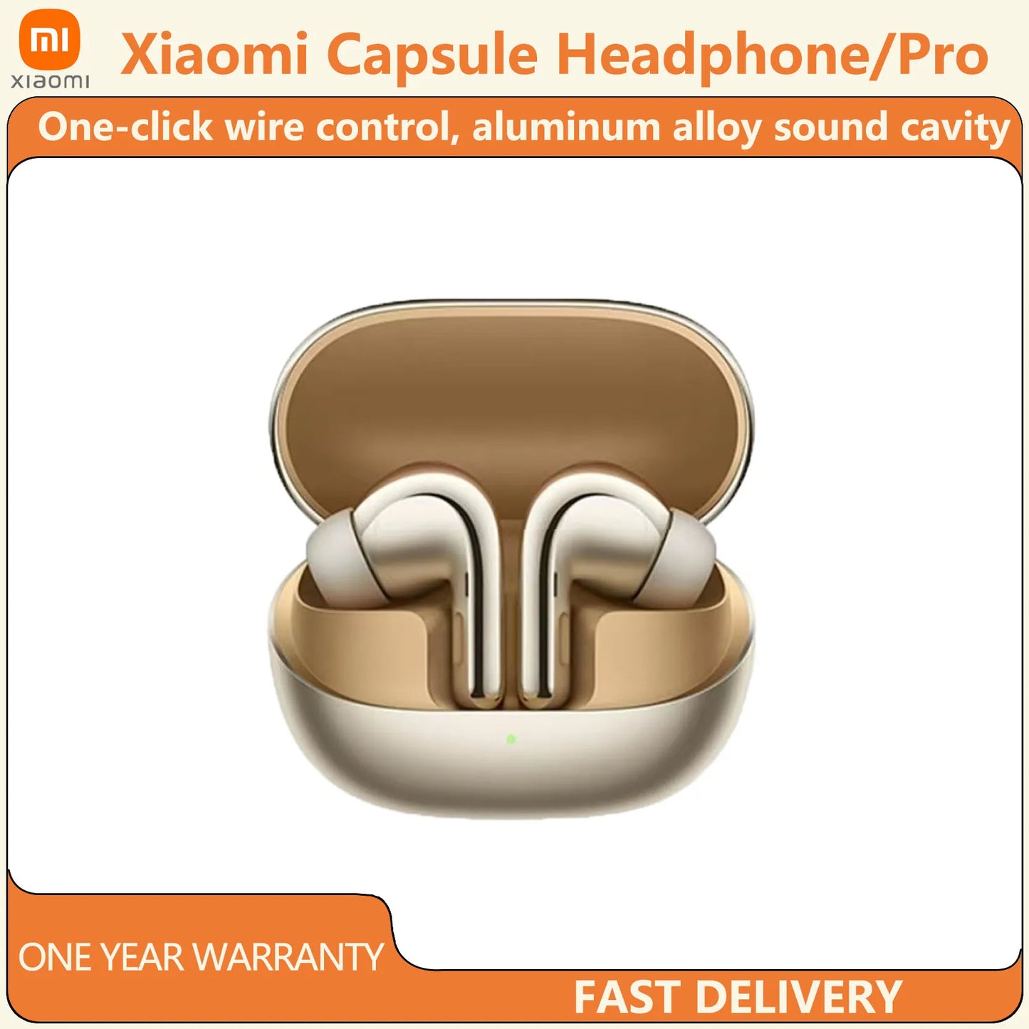 Original Xiaomi Buds 4 Pro Earphones Wireless Bluetooth 48dB