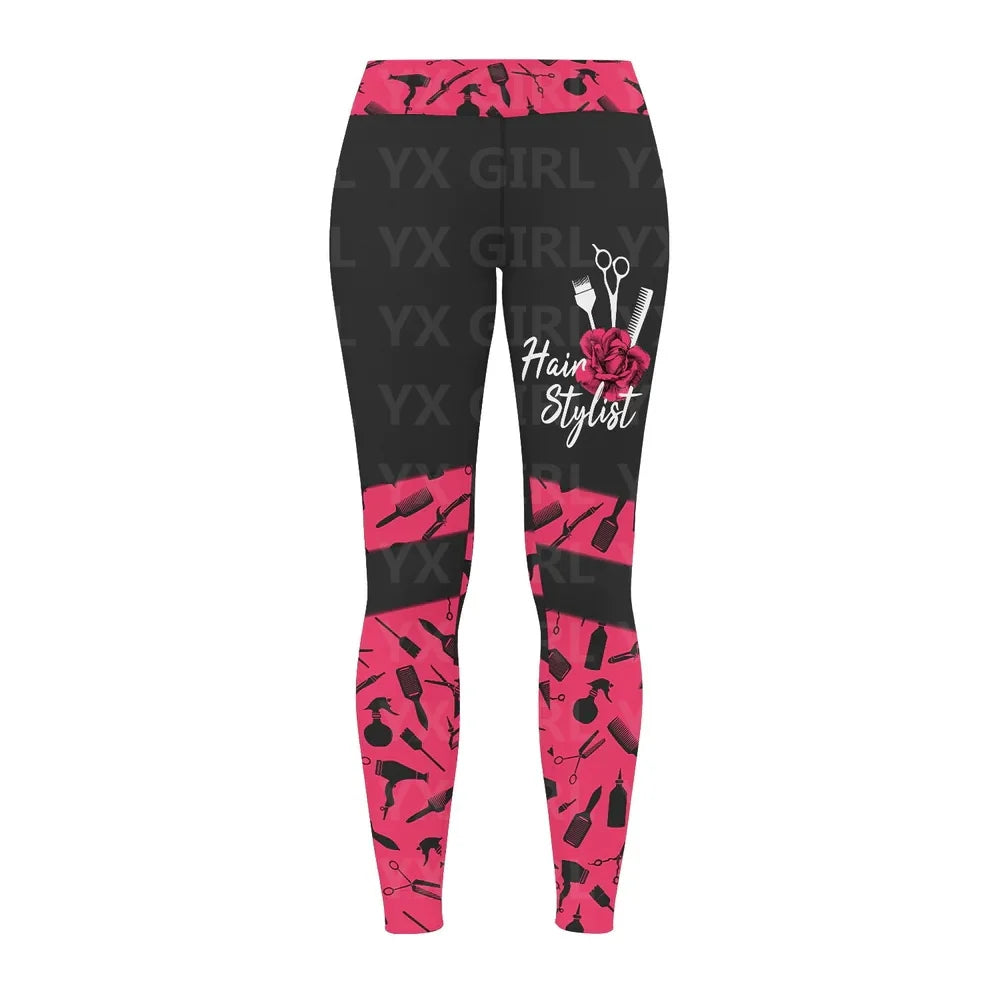 Hairstylist Leggings Hairdressing Clothes