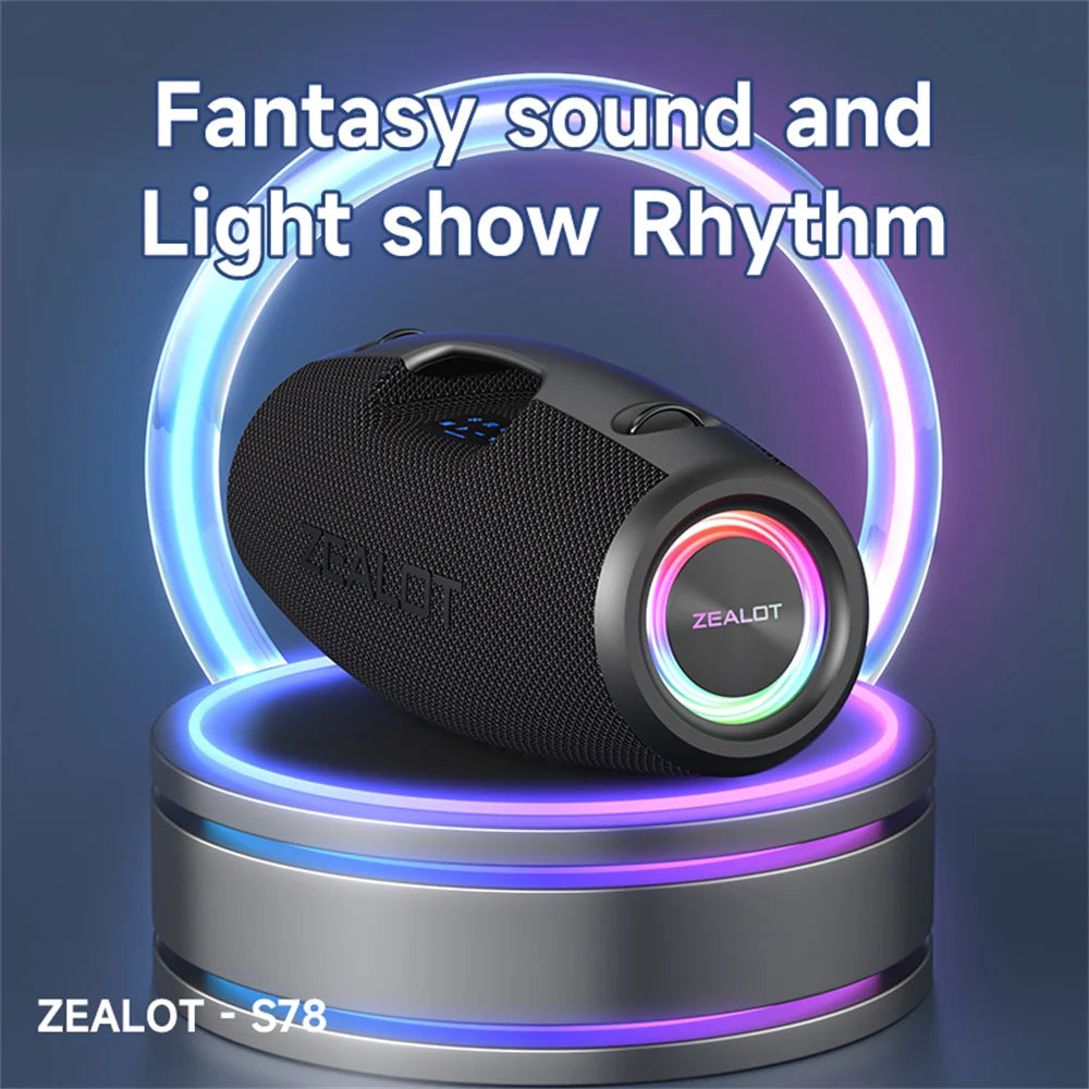 ZEALOT-S78 120W Portable Bluetooth Speaker