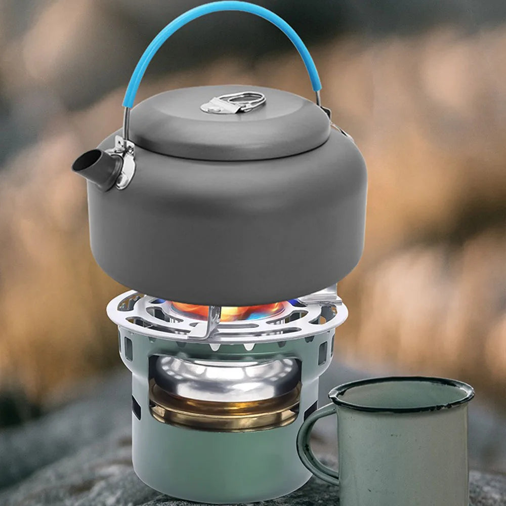 Kampeeruitrusting en accessoires Alcoholbrander Buitenkachel