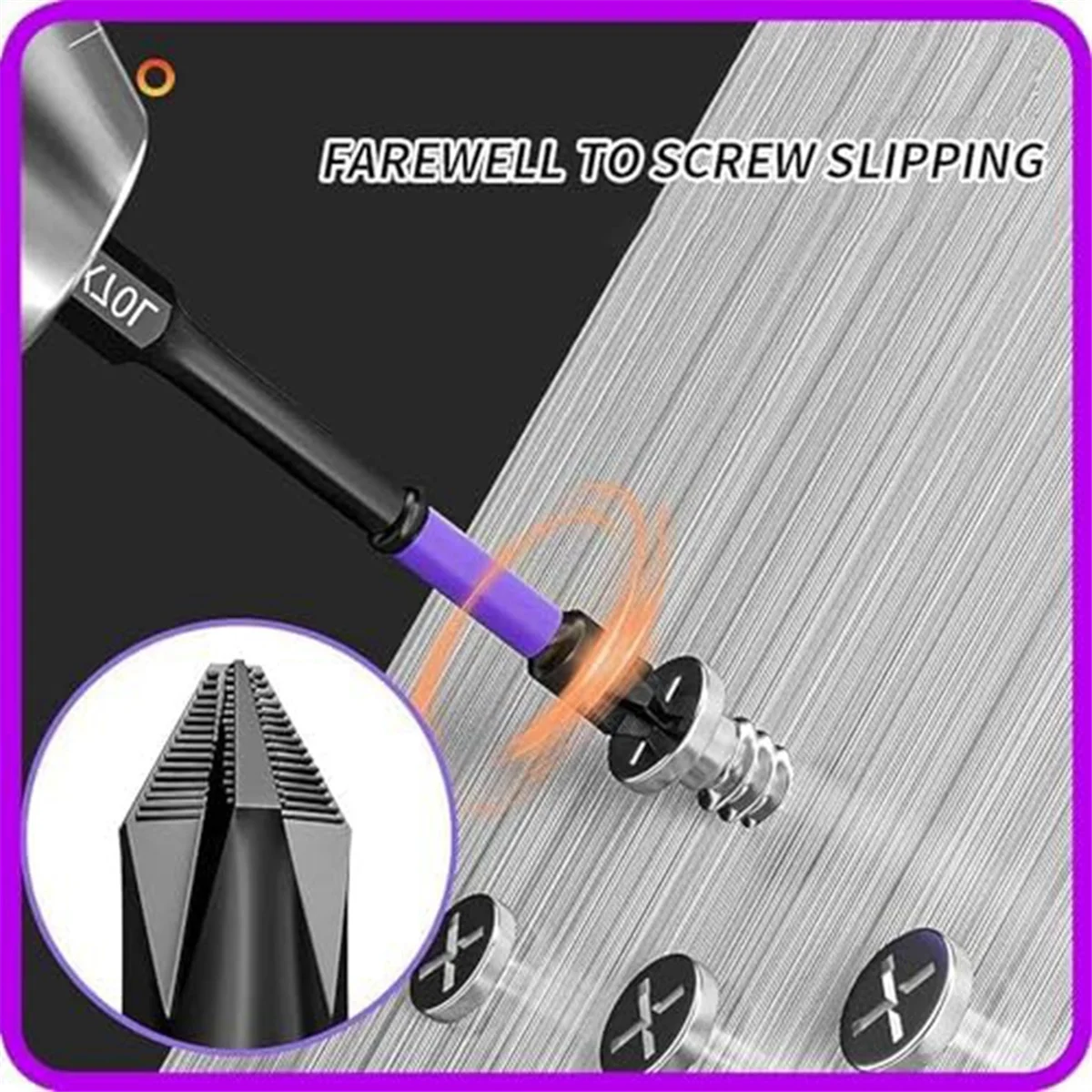 Magnetic Drill Bits D1 Anti-Slip and Shock-Proof Bits
