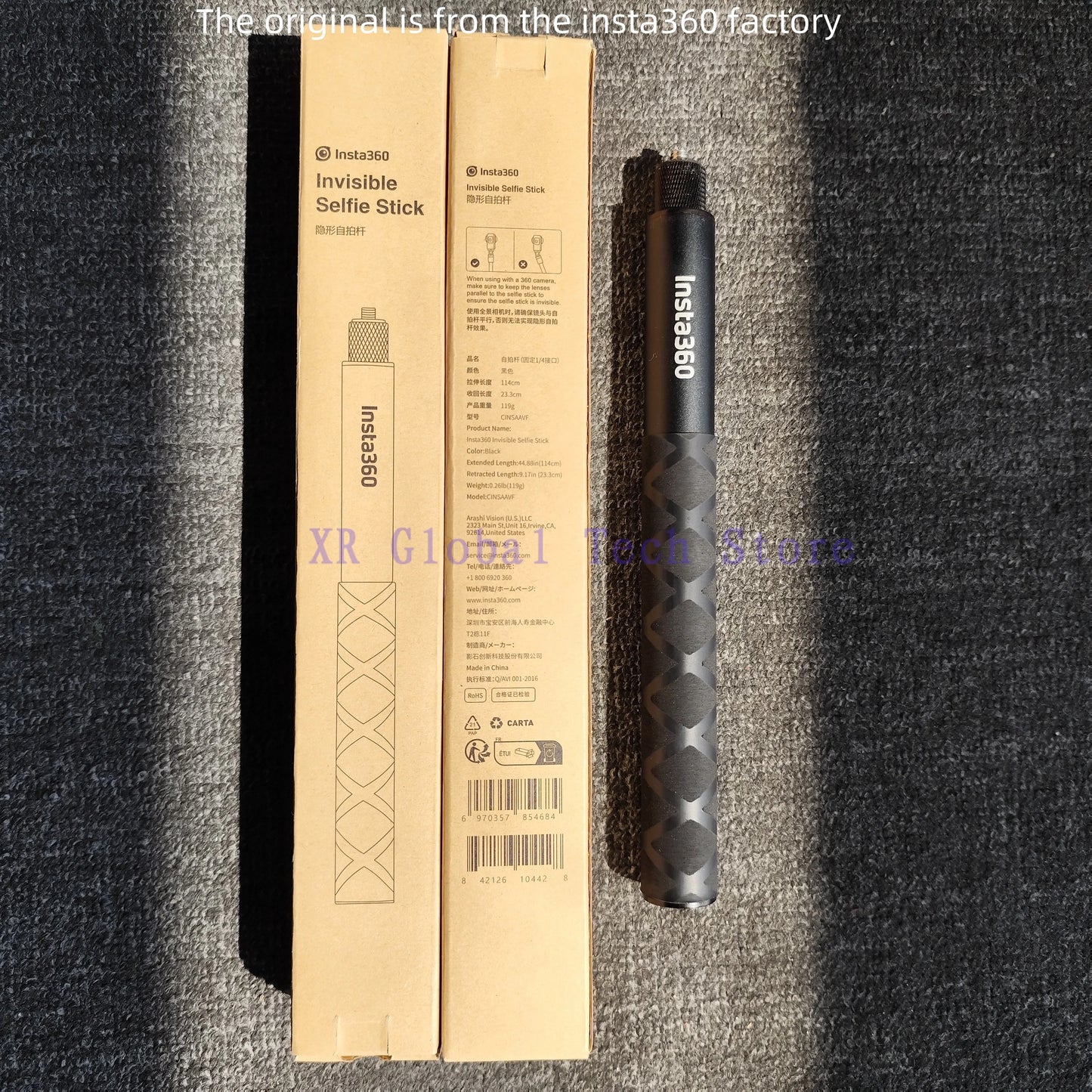 Insta360 114cm Invisible Selfie Stick for X4/X3