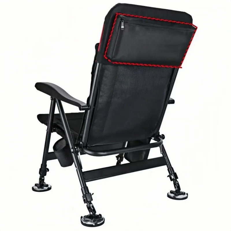 Outdoor Retractable Fishing Chair Portable Fishing