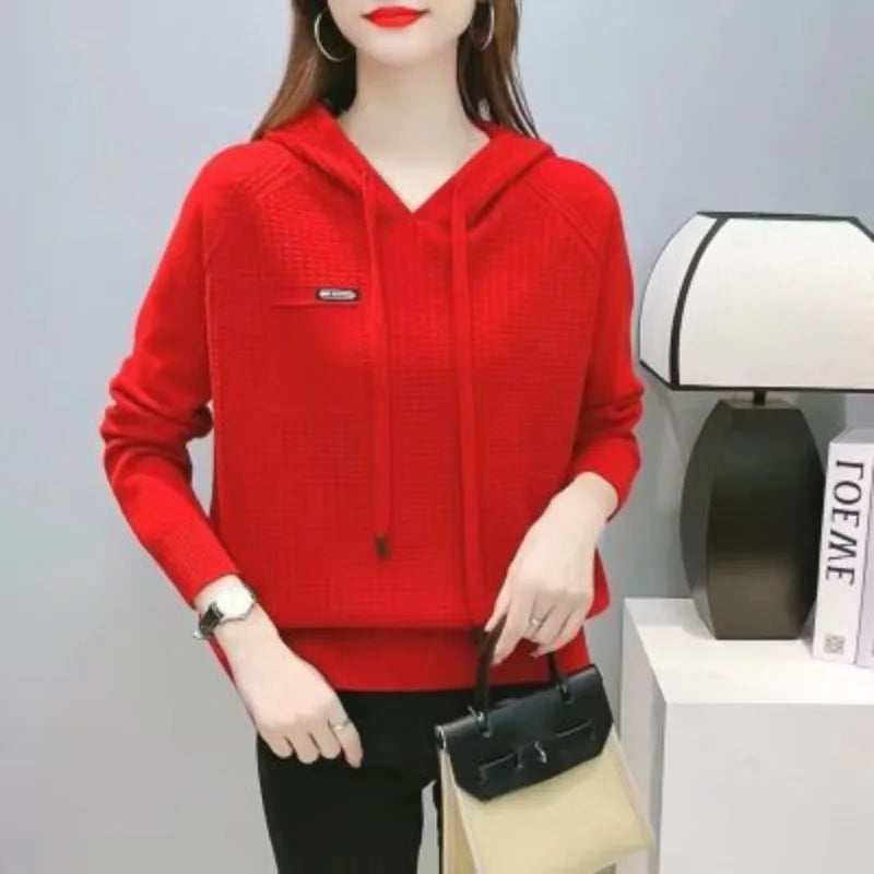 Hooded Hoodie For Women Pullovers