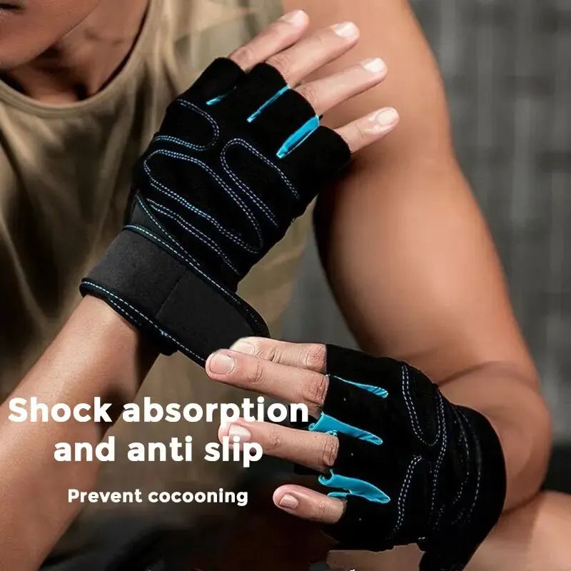 Cycling Gloves Gloves Half Finger Gloves Anti-Slip