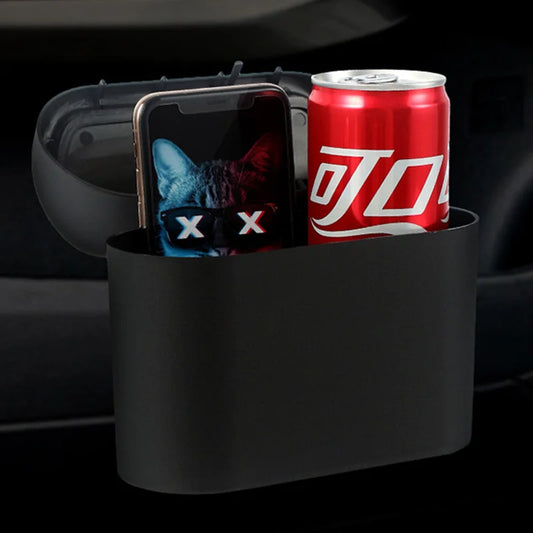 Car Trash Can Universal Car Door Hanging Trash Bin Small