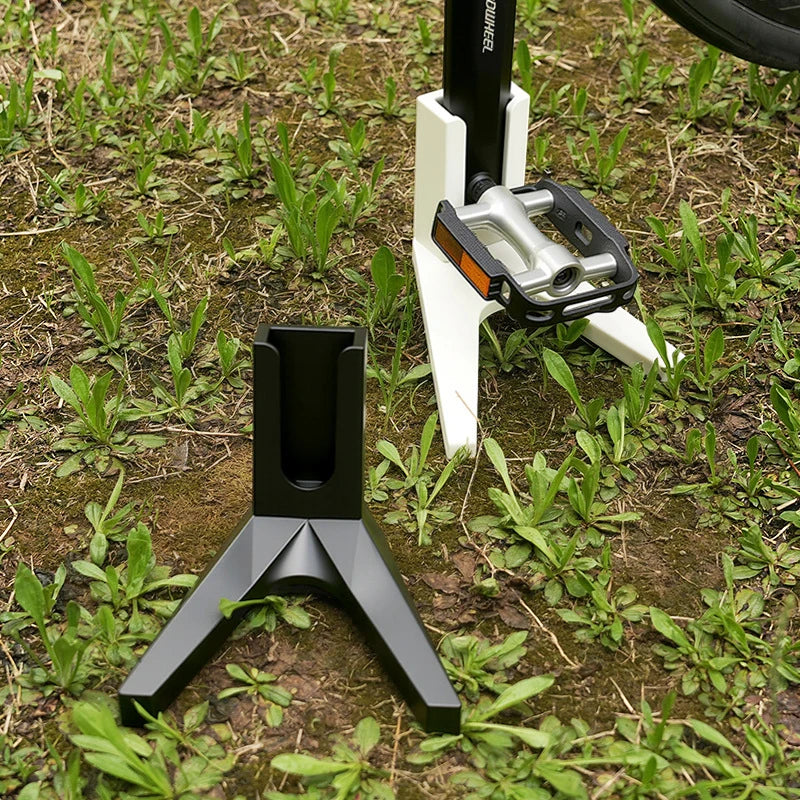 Cycling Bike Stand, Sidestand Convenient Pedal Frame,