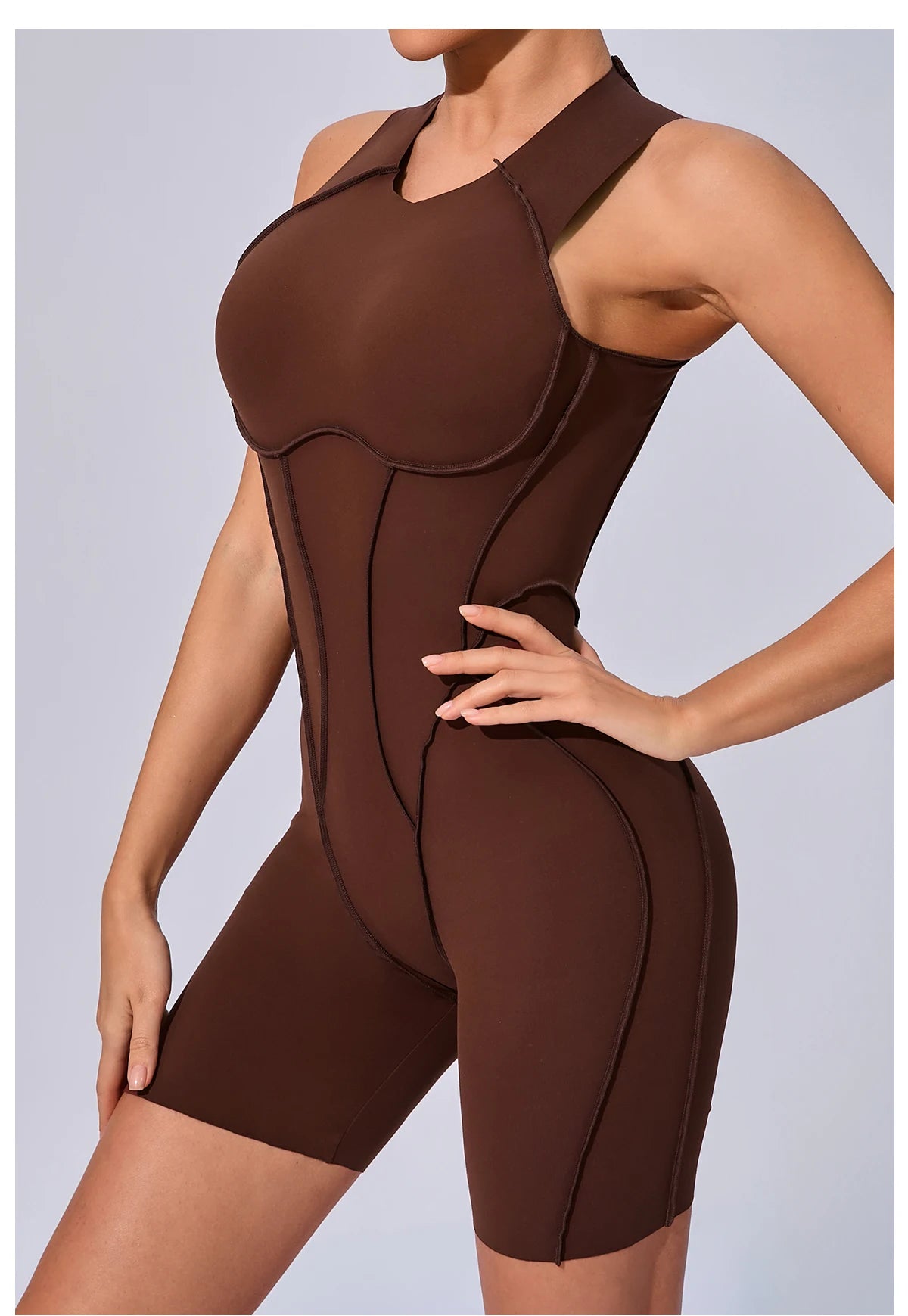 Sports Overalls Padding Sporty Jumpsuit Sportswear Woman