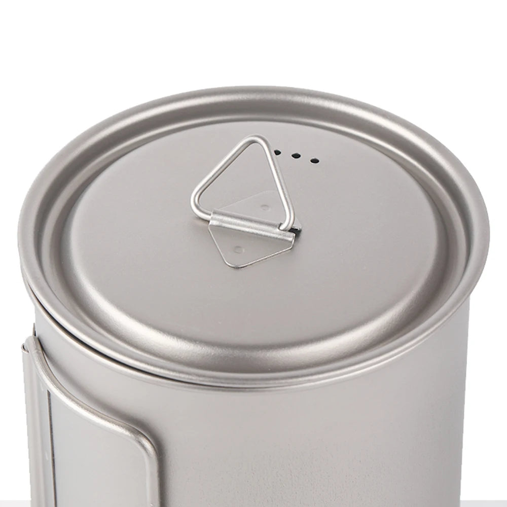 1L Titanium Fles Lekvrij Enkellaags Sport Waterfles 750ml Potbeker