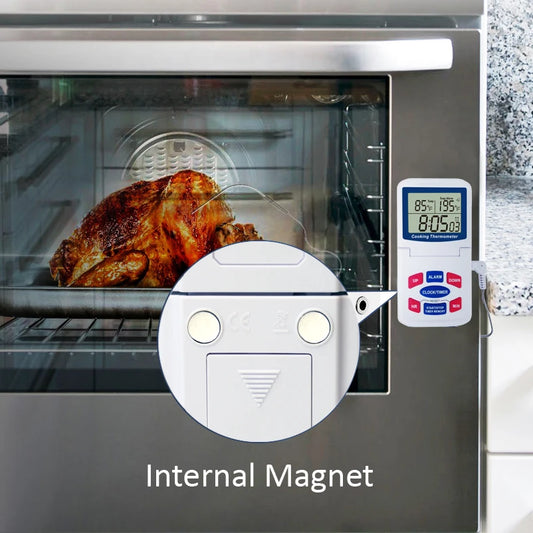 Wireless Meat Food Thermometer for Cooking Oven Grill BBQ Steak Turkey