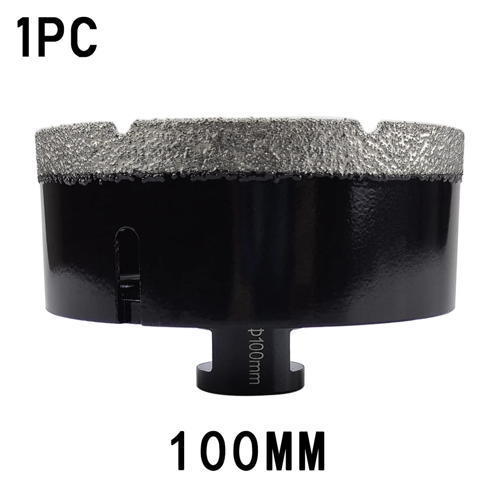 1 Pcs M14 Thread Diamond Dry Vacuum Brazed Drilling Core Bits