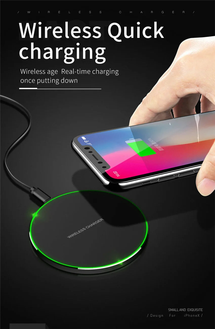 60W Wireless Charger Fast Charging Pad For Huawei