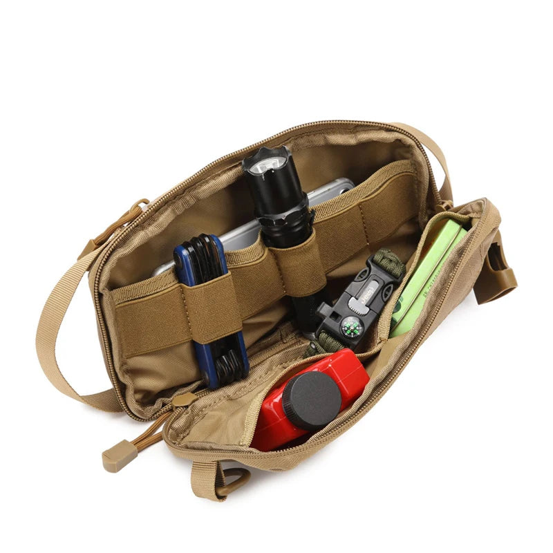 Sport Chest Bag for Men Waterproof Shoulder Sling Pack