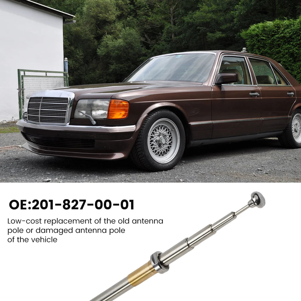 Radio Antenna Mast Replacement For Mercedes-Benz 72-91