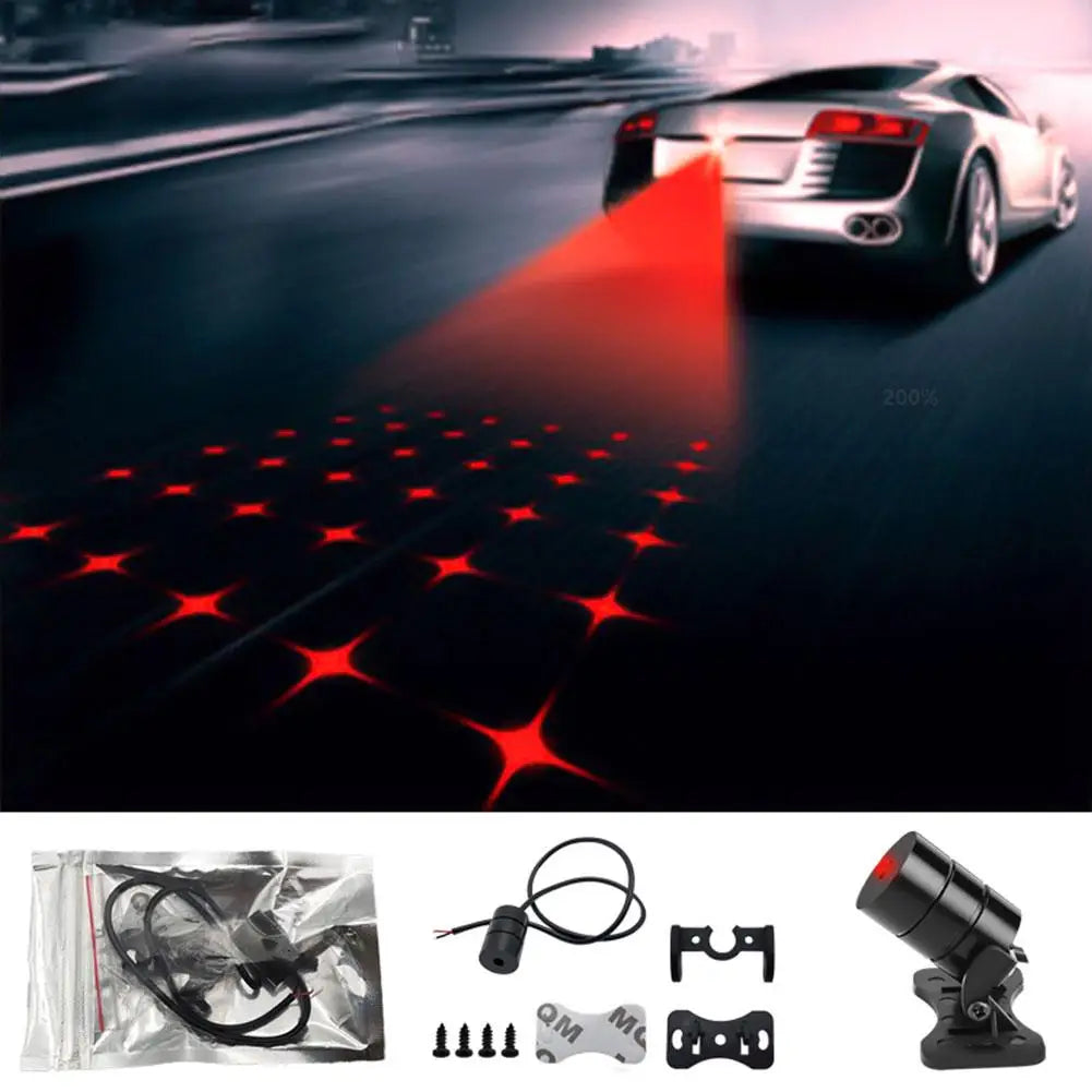 Car Decoration Lamp Auto Motorcycle Laser Fog Lights