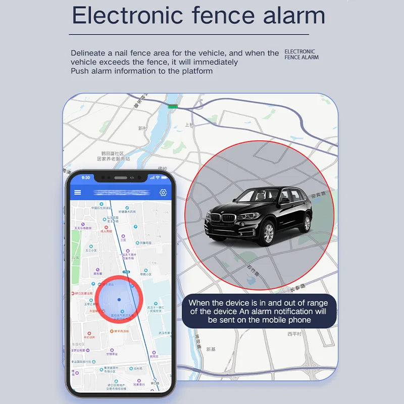 GPS-locator GF-07 nauwkeurige en handige compacte locator voor auto's,
