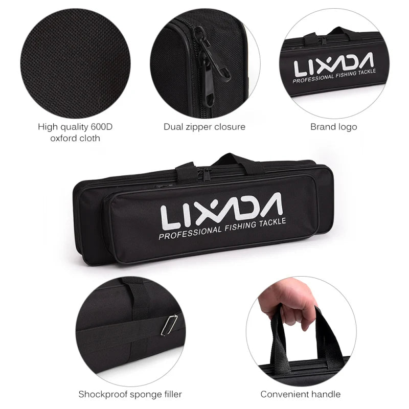 Lixada Telescopic Fishing Rod and Reel Combo