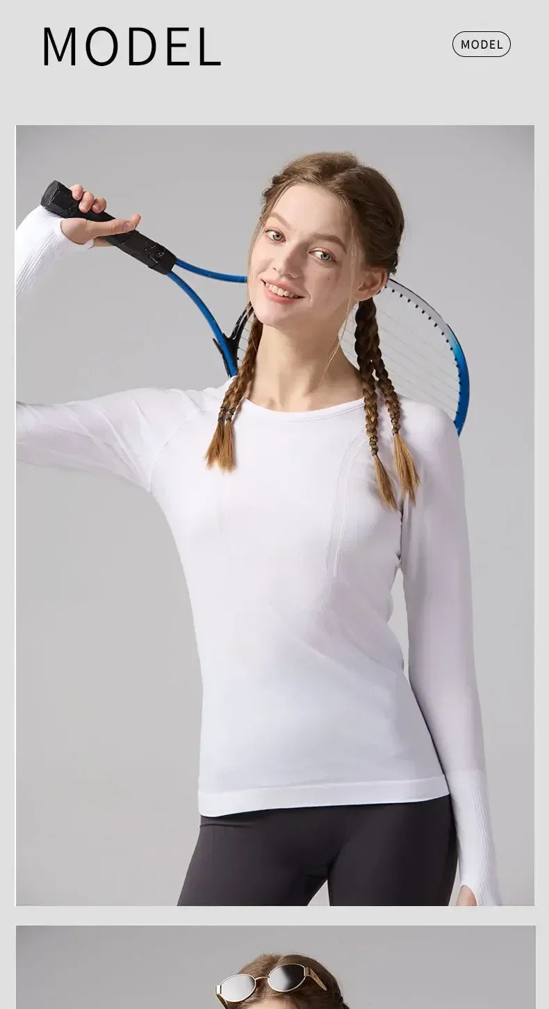 New Sports Long Sleeve Top for Men and Women