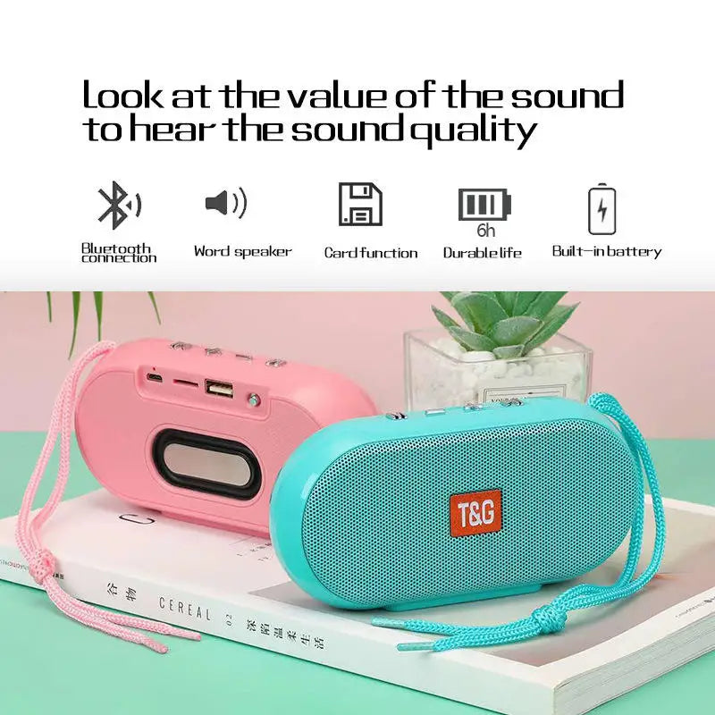 TG179 Portable Bluetooth Speakers Support USB TF