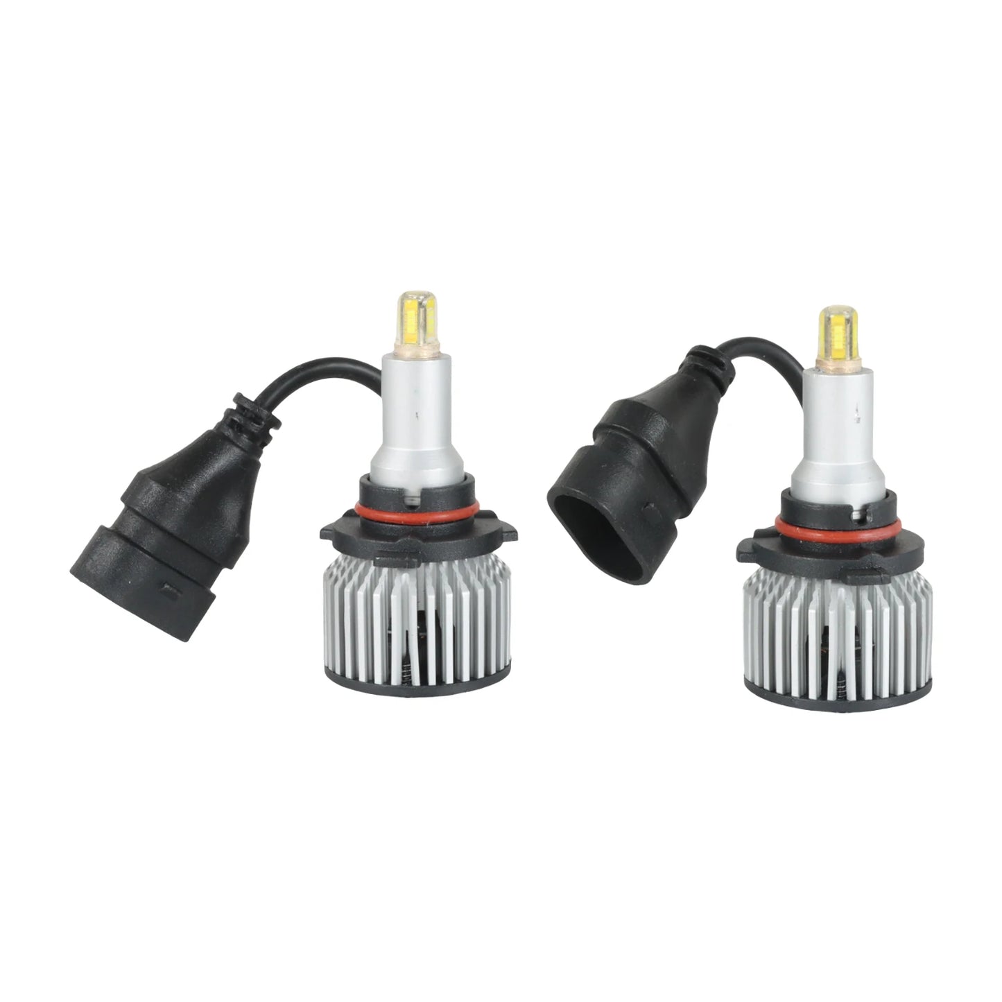 2pcs 6-Side 360° 9005/HB3 LED Headlight Kit Bulbs