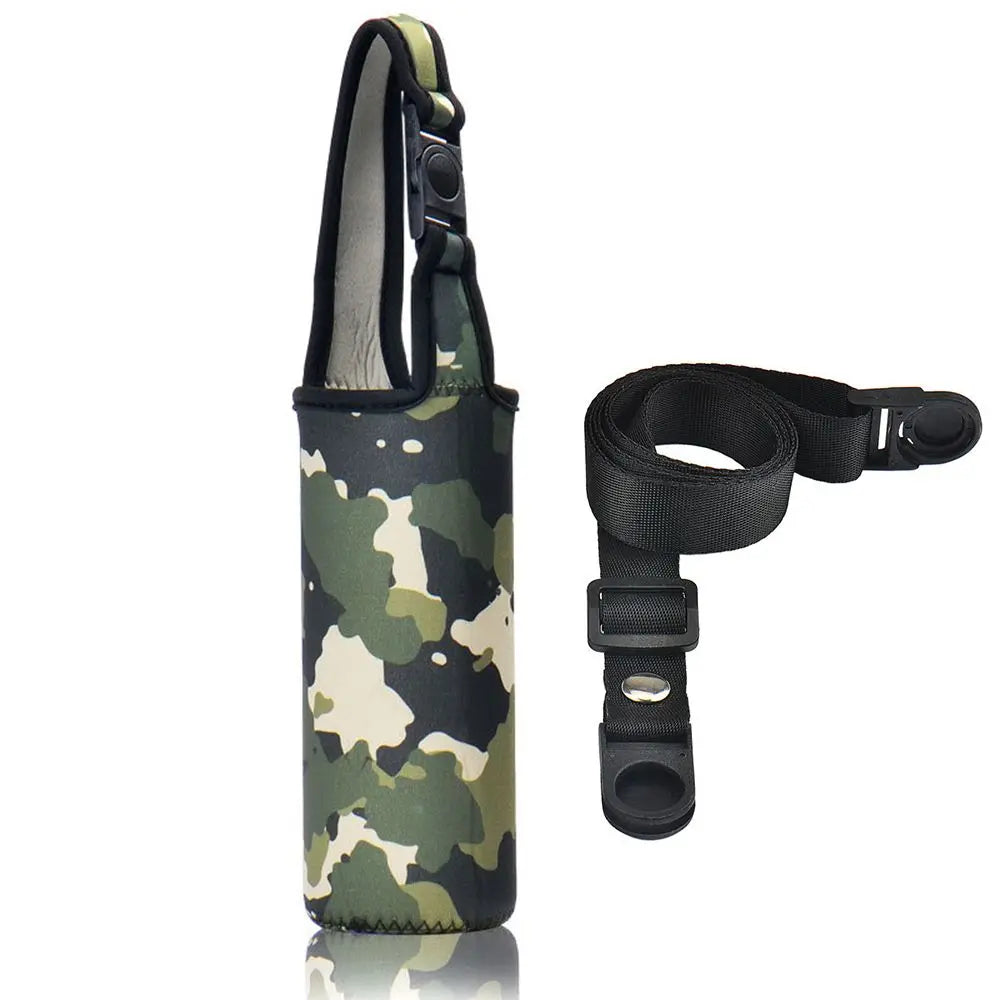 1Pcs Sport Water Bottle Cover Case with Shoulder