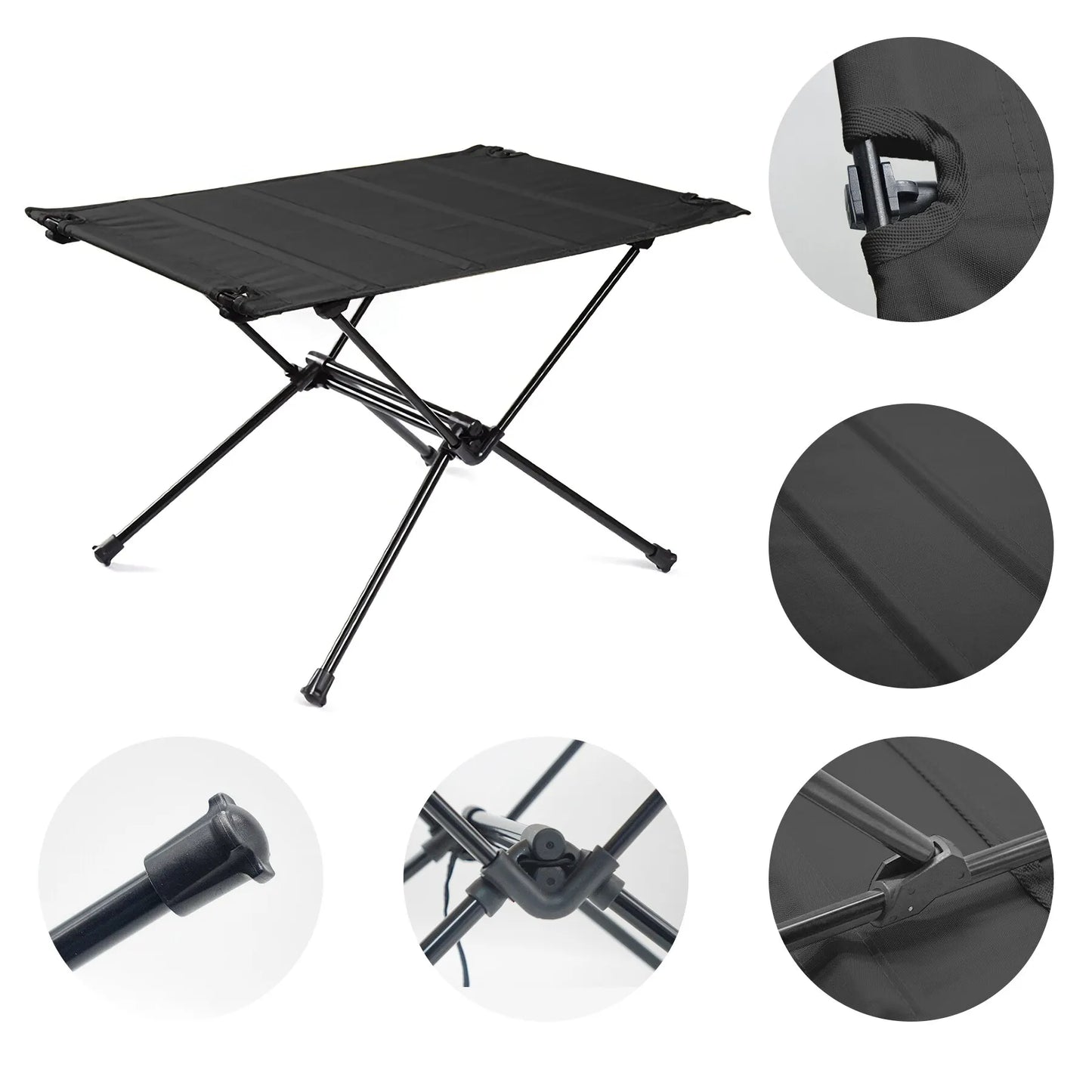 WESTTUNE Camping Folding Table Lightweight 1680D