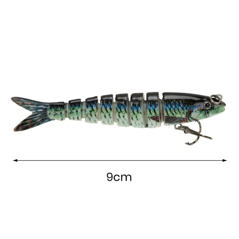 9CM/7g Fish Bait Sinking Wobblers Fishing Lures Jointed Crankbait Swimbait Hard Fishing Tackling Artificial Bait Fishhook