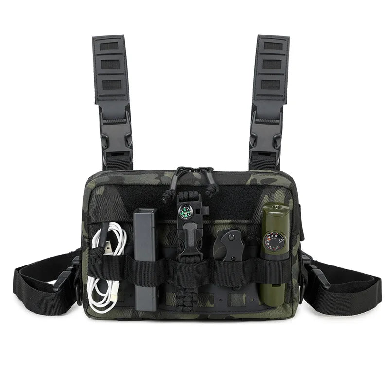 Sport Chest Bag for Men Women Comepletely Waterproof