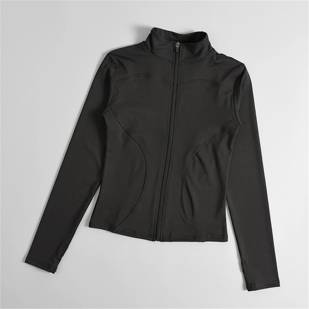 Women Long Sleeve Sport Jacket Spring Summer Gym