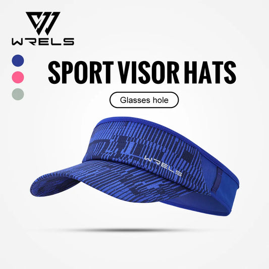 WRELS Sports Sun Visor Hats Adjustable Sun Visor Caps